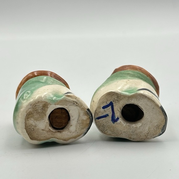 Vintage Sleeping Mexican Men‎ Sombrero Salt and Pepper Shakers - Picture 5 of 7